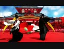 【MMD刀剣乱舞】 千本桜 【つきにし式にっかり青江・sam式燭台切光忠】