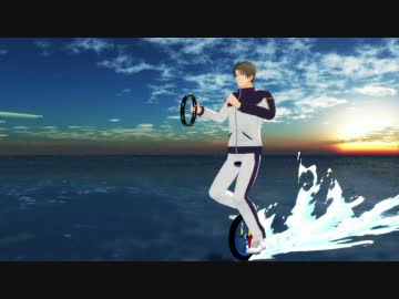 【MMD刀剣乱舞】一輪車タンバリンと座布団コサックダンスタンバリン