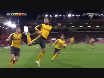 【EPL第20節】アーセナルvsボーンマス ハイライト