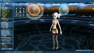 PSO2キャラクター作成動画