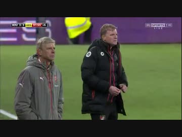 ≪16-17EPL：第20節≫ ボーンマス vs アーセナル