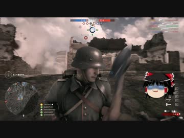 【BF1】コンクエラージで勝率55%をめざす。Part02【ゆっくり実況】