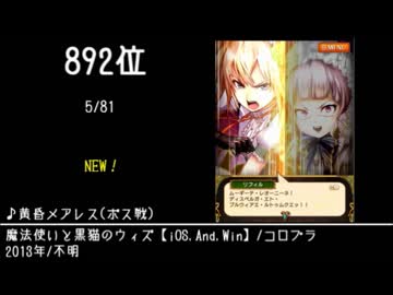 第10回みんなで決めるゲーム音楽ベスト100(+900) Part4