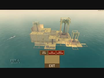 海のど真ん中で生きていく！Raft実況プレイ01