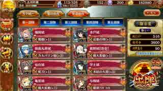 【城プロRE】天下睥睨の蛇眼-絶-難-全蔵大破1 ☆5Lv56以下