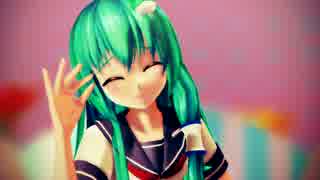 【東方MMD】早苗さんで【金曜日のおはよう】