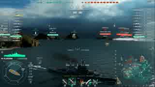 【WoWs】実況プレイ動画　Arizona編