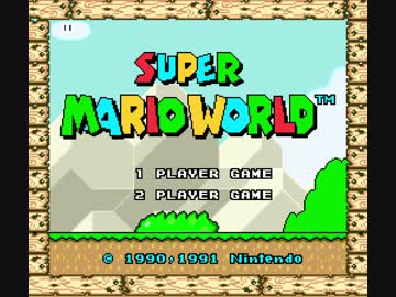 【TAS】SNES　スーパーマリオワールド Any%　09:57.1