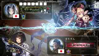 武藤ルナ（ネフティスネクロ）ＶＳ海馬エリカ（ミッドレンジロイヤル）