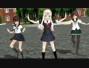 【MMD／艦これ】吹雪、睦月、夕立でスキスキ絶頂症 【アニメ版】