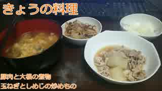 【初心者向け】ゆっくりれいむのきょうの料理　豚肉と大根の煮物
