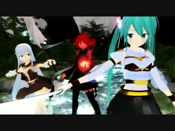 【MMDドラマ?】CROSS STORIES 雪華の戦姫 F-2