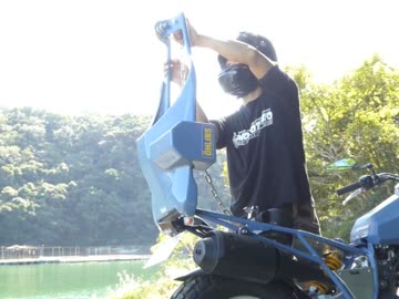 バンバン２００改2WD　非常時に使えるバイクに楽しくカスタマイズ♪＾＾