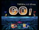 スマブラX ネス＆マリオ VS リュカ＆ルイージ 終点で兄弟対決