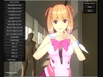 Imagine Girlsとエッチなおしゃべりをするゲーム（制作中）