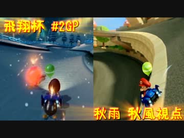 【マリオカート8】第11回飛翔杯 2GP【秋雨 秋風視点】