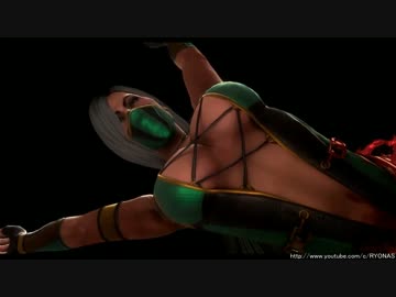 【MK9 Ryona】JADE リョナ SKARLET FATALITY【Camera MOD】