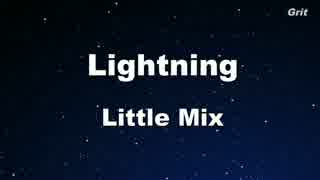 Lightning - Little Mix Karaoke【With Guide Melody】