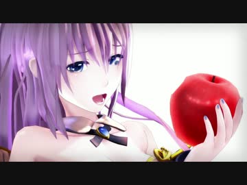 【巡音ルカV4X】 Bad Apple!! 【カバー+MMD】