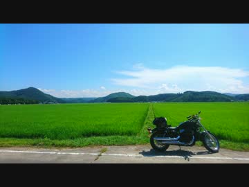 【VT400S】しまむら、二輪免許をとりまして　コーラ旅編　2日目