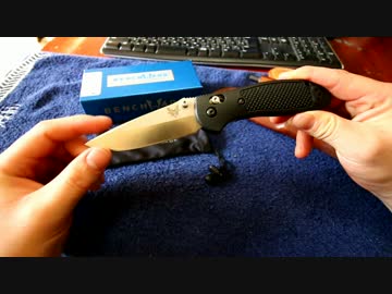 折りたたみナイフ買いました【BENCHMADE 551 Griptilian】
