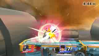 【スマブラWiiU】闇球カービィのﾋｬｯﾊｰ乱闘１ VSリュウ１