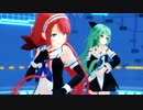 【MMD艦これ】山風、江風でkiss me 愛してる