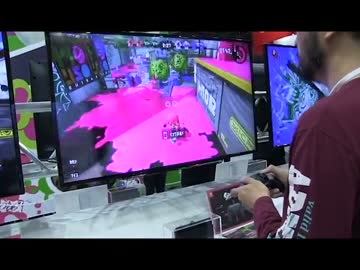 【Nintendo Switch体験会】『スプラトゥーン2』新ブキを使ってみた【Splatoon2】