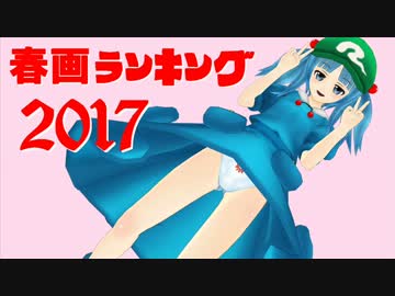 【R-15】東方キャラ春画ランキング２０１７