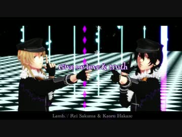 【MMDあんスタ】二枚看板のお仕事【朔間零＆羽風薫】