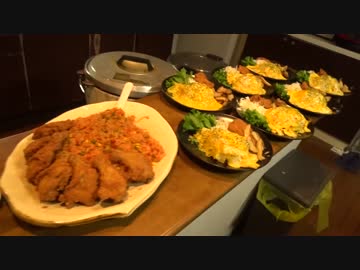 普通のレンジで料理いっぱい作るぞ！ 【オムライスプラス】