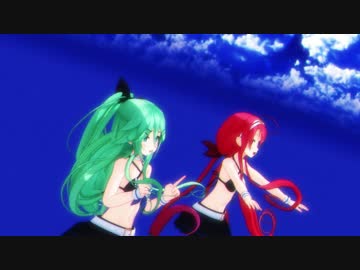 【MMD】 No title　～ 艦これ 江風＆山風  ～