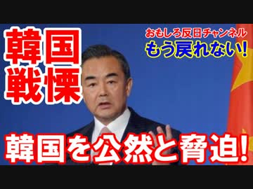 【韓国が恐怖に震えた】 中国政府が公言！行き着くところまで行こう！