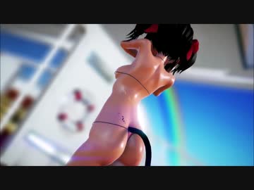 【MMD】日焼けサナちゃんでGirls 【紳士向け】