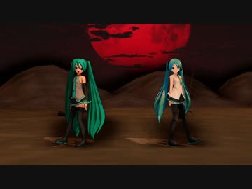 あーさんとLatさんにBad_Apple!!を踊って貰った