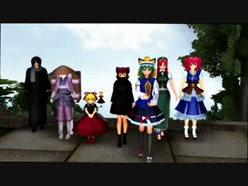 【東方MMD紙芝居】門番と地獄の脱走者