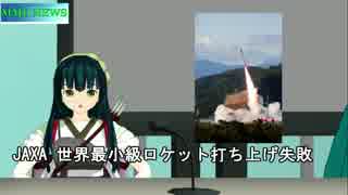 【MMDニュース】1月15日のニュース(JAXA ロケット打ち上げ失敗ほか）