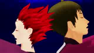 【MMDHQ!!】天童と牛島で月陽‐ツキアカリ‐