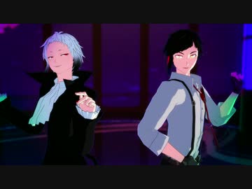 【MMD文スト】 Masked bitcH  【※新双黒/色変注意】