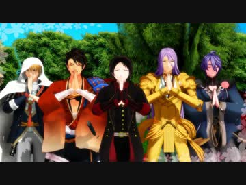 【MMD刀剣乱舞】みんなで『恋』ダンス【55人】