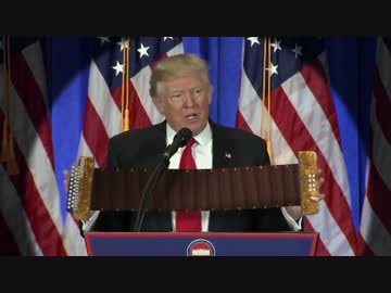 [笑ったらアウト] トランプ大統領 アコーディオンを演奏しながら会見