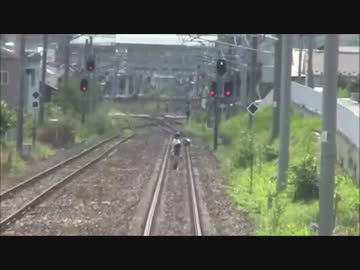 電車の緊急停止シーンを集めてみた