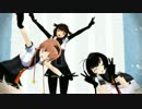 【MMD艦これ】スノートリック【秋月型姉妹】