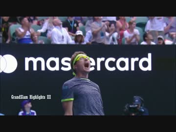 全豪2017 2回戦 ジョコビッチ VS イストミン