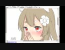 SAIでオリジナル狐娘描いてみた