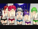 【東方MMD】タンクトップを着た5人で気まぐれメルシィ