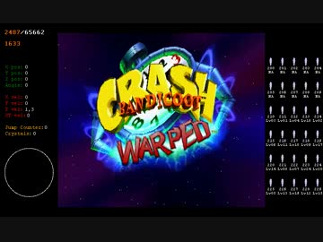 【TAS】 クラッシュバンディクー3 in 18:27 Part1