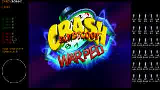 【TAS】 クラッシュバンディクー3 in 18:27 Part1