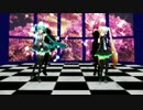 ＭＭＤ【初音ミク】「Bad Apple!!」ロシア語版を踊ってもらいました(^▽^)　