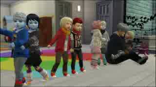 【Sims4】眼鏡と７人の幼児【ゆっくり実況】